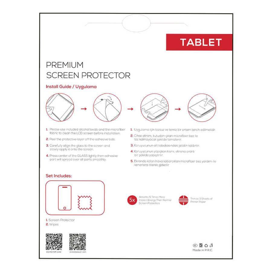 Apple iPad Pro 12.9 2020 (4.Nesil) Zore Tablet Blue Nano Ekran Koruyucu