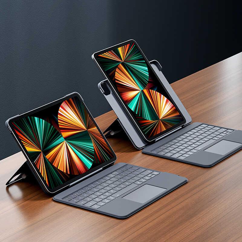 Apple iPad Pro 12.9 2022 M2 Benks KB02 Kablosuz Klavyeli Kılıf
