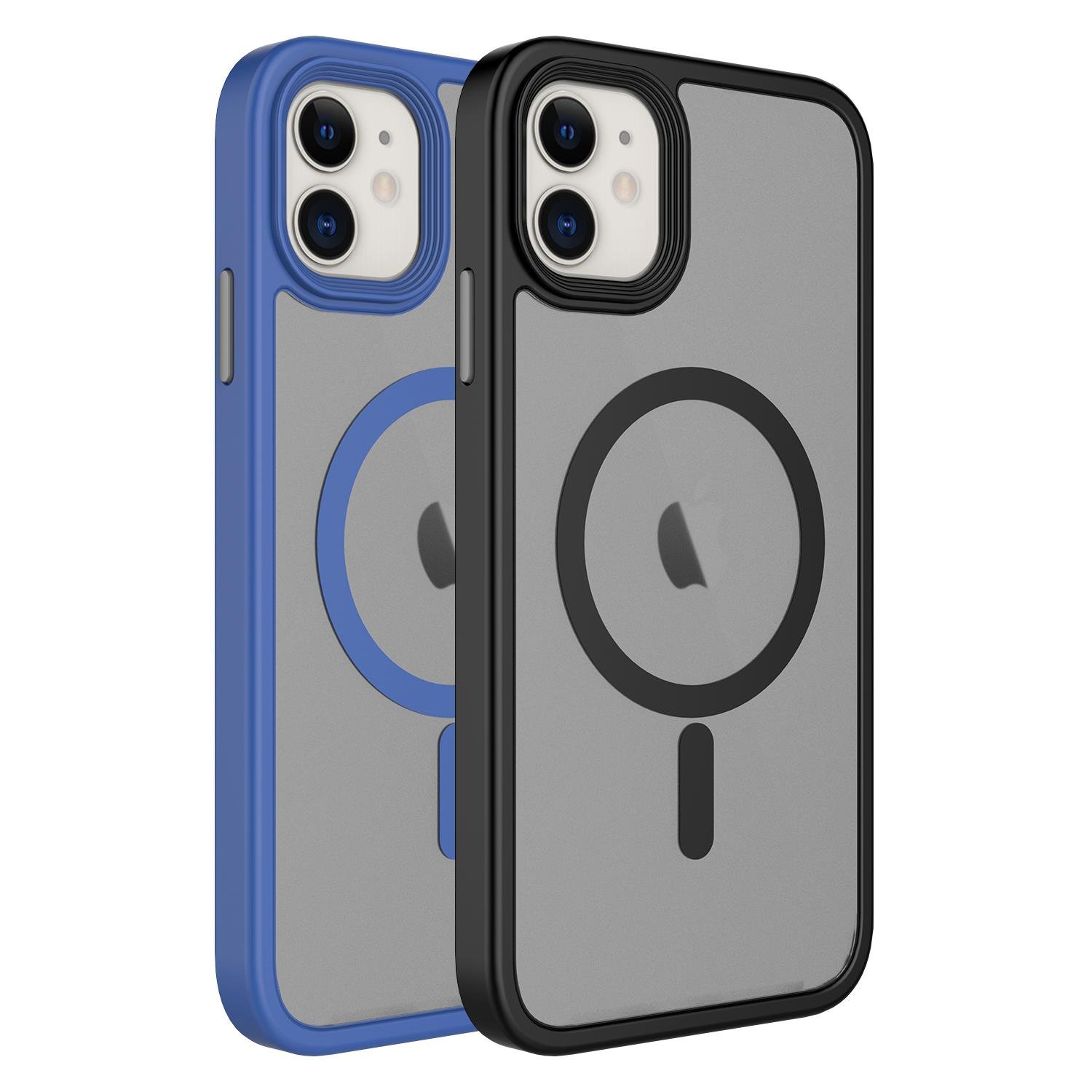 Apple iPhone 11 Kılıf Mat Arka Yüzey Wireless Şarj Özellikli Zore Flet Magsafe Kapak