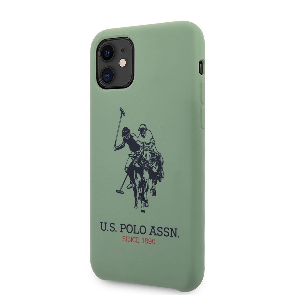 Apple iPhone 11 Kılıf U.S. POLO ASSN. Silikon Büyük Logo Dizayn Kapak