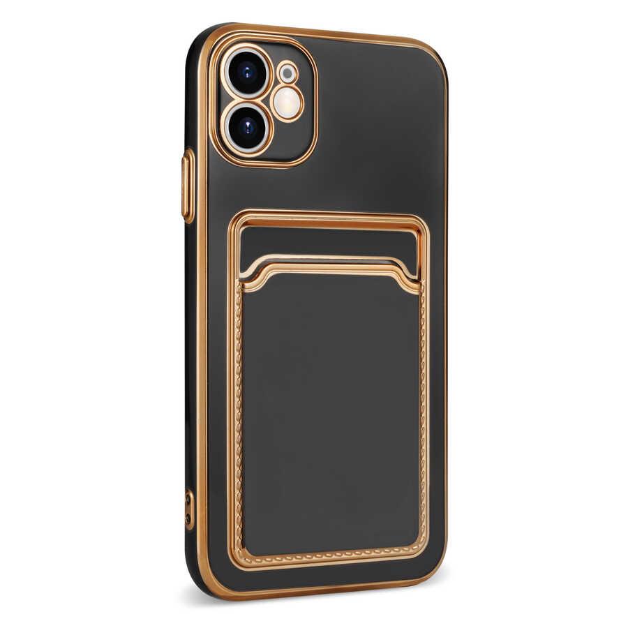 Apple iPhone 11 Kılıf Zore Bark Kartlıklı Kapak