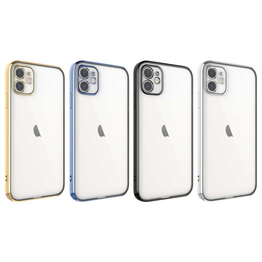 Apple iPhone 11 Kılıf Zore Glitter Full Renkli Silikon Kapak