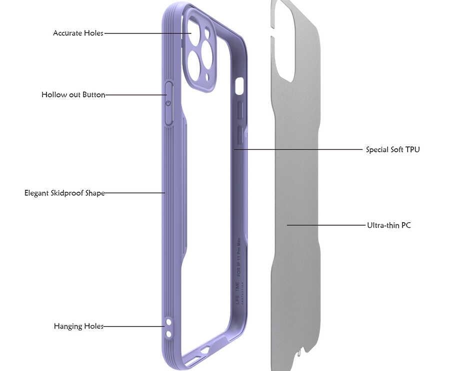 Apple iPhone 11 Pro Max Kılıf Zore Parfe Kapak