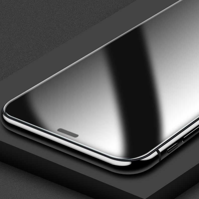 Apple iPhone 11 Pro Max Zore Anti-Dust Mat Privacy Temperli Ekran Koruyucu
