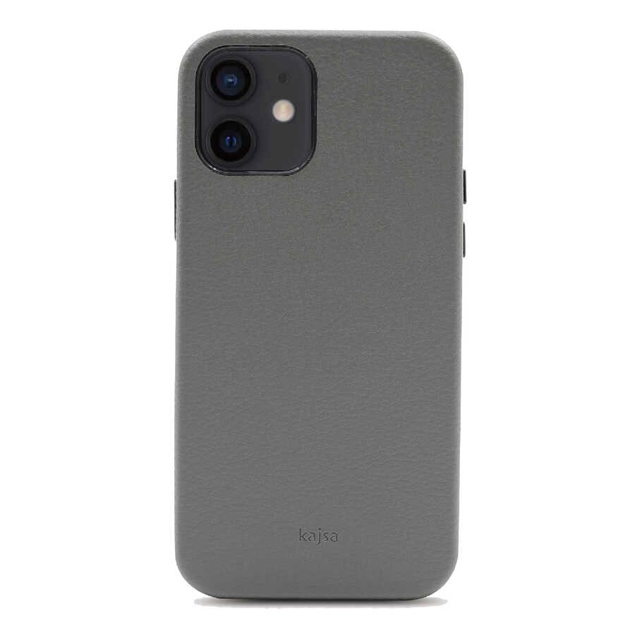 Apple iPhone 12 Kılıf ​Kajsa Litchi Kapak