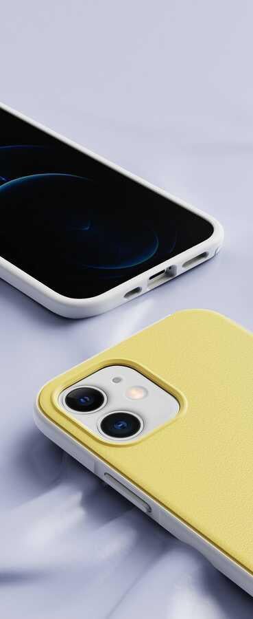 Apple iPhone 12 Kılıf Wlons Hill Kapak