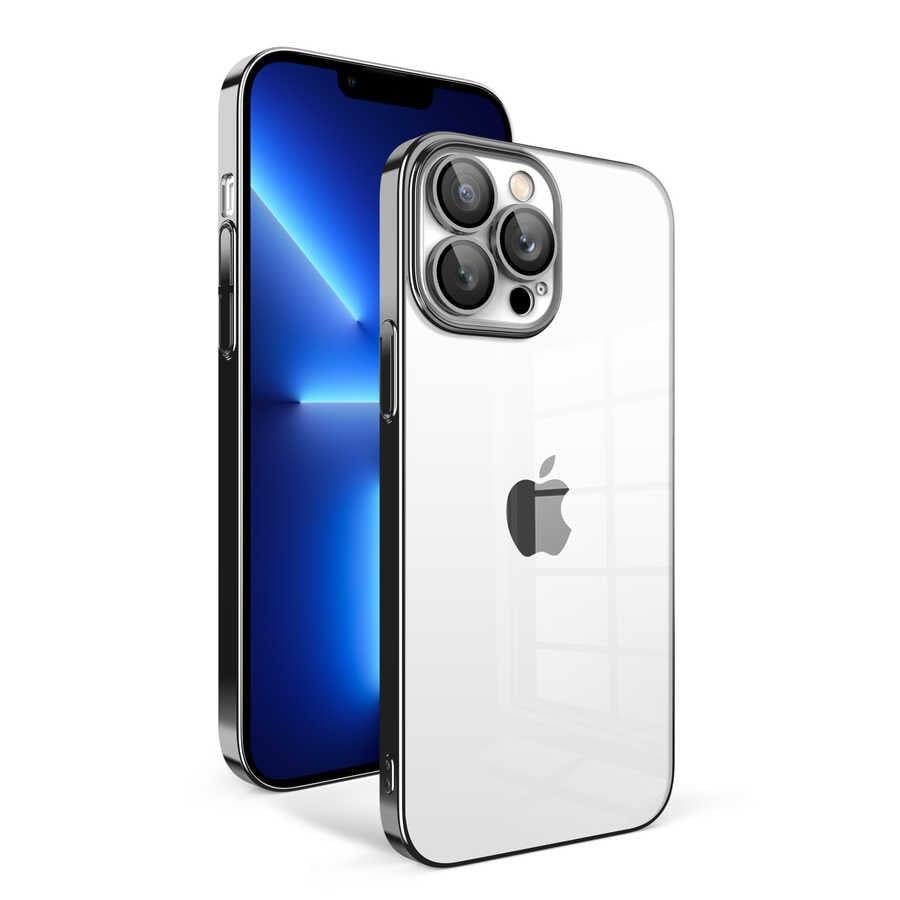 Apple iPhone 12 Pro Kılıf Kamera Korumalı Desenli Sert Silikon Zore Epoksi Kapak