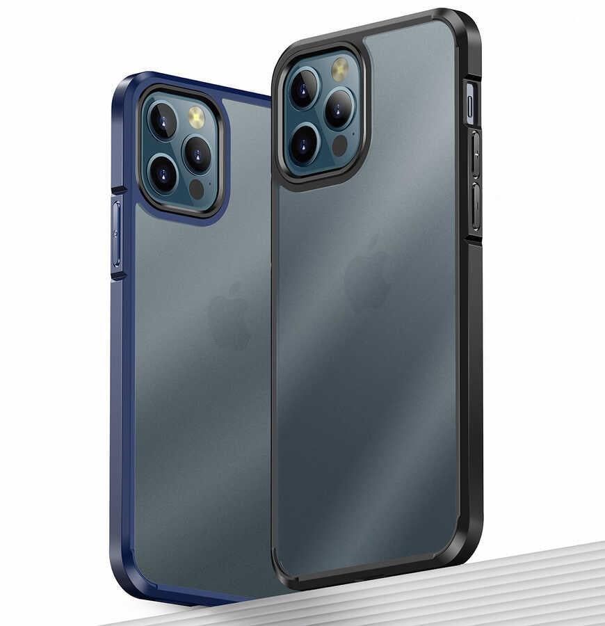 Apple iPhone 12 Pro Kılıf Wlons H-Bom Kapak