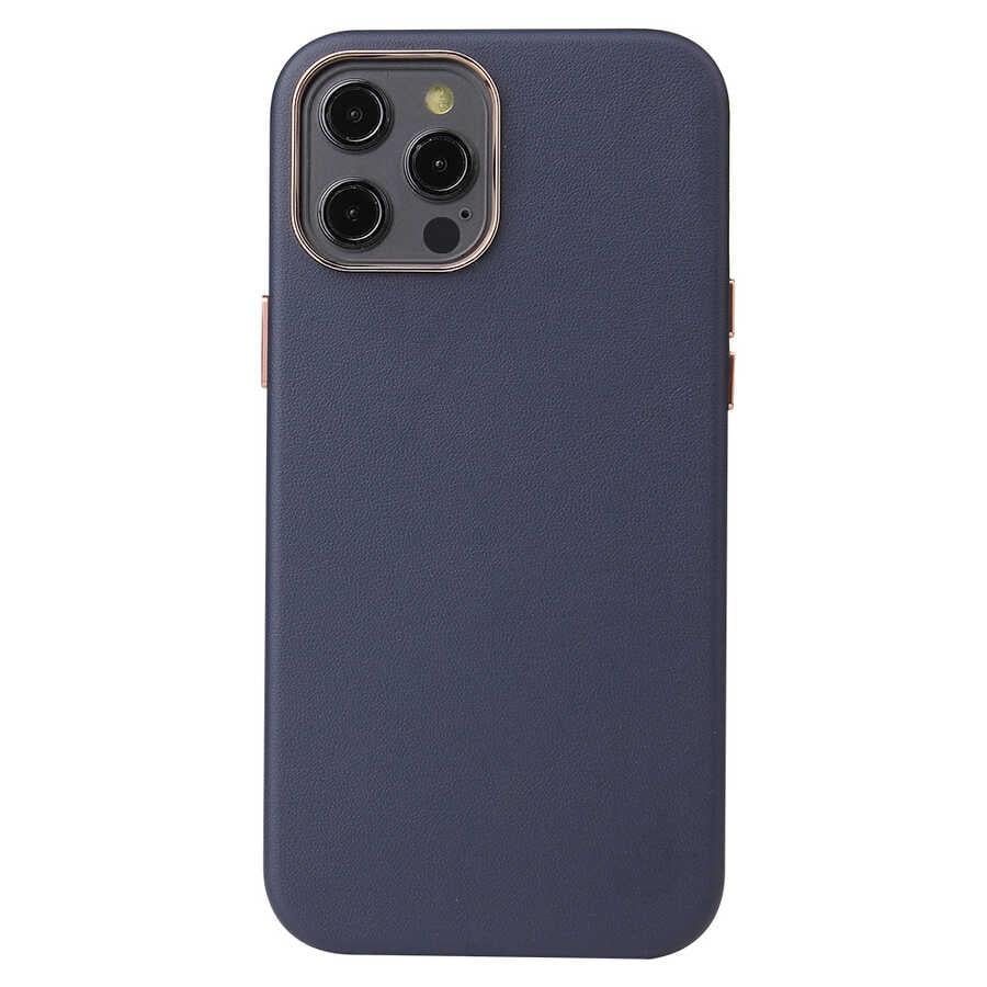 Apple iPhone 12 Pro Kılıf Zore Leathersafe Wireless Kapak