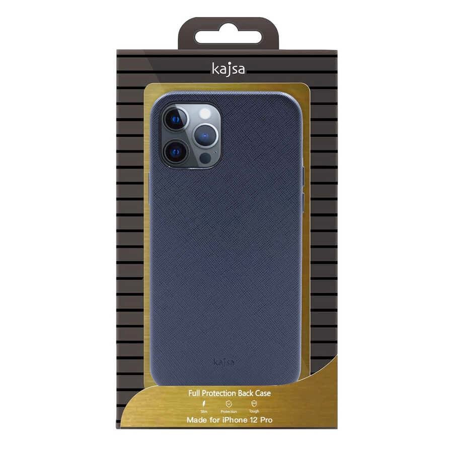 Apple iPhone 12 Pro Max Kılıf ​Kajsa Woven Kapak