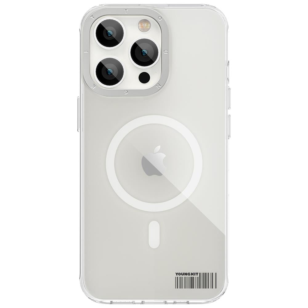 Apple iPhone 12 Pro Max Kılıf Magsafe Şarj Özellikli Youngkit Coloured Glaze Serisi Kapak