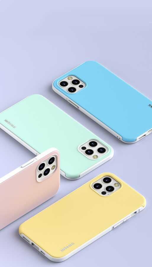 Apple iPhone 12 Pro Max Kılıf Wlons Hill Kapak