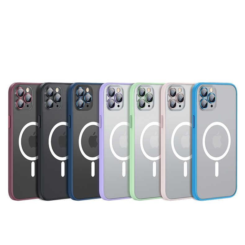 Apple iPhone 12 Pro Max Kılıf Zore Mokka Wireless Kapak