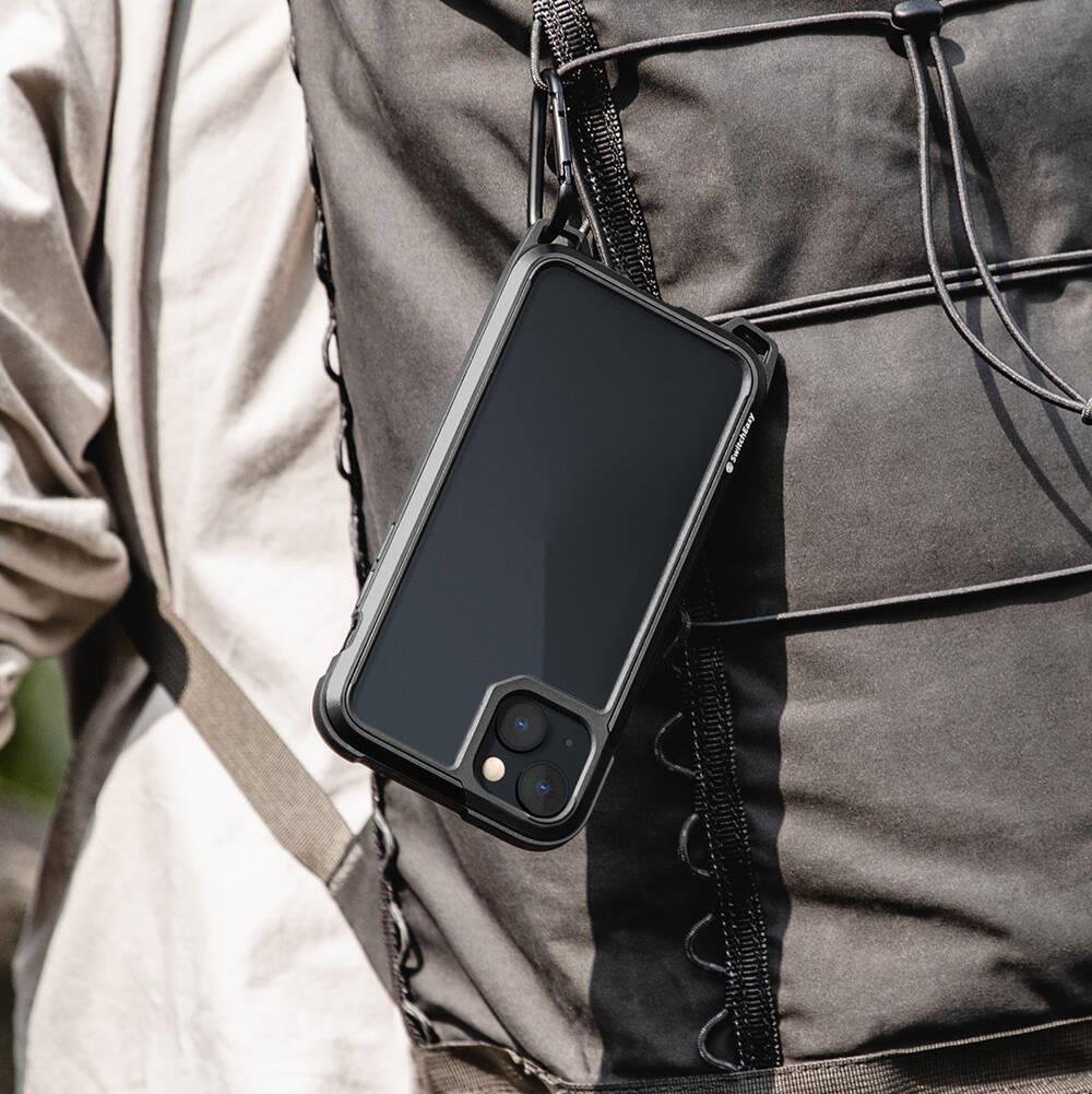 Apple iPhone 13 Kılıf Boyun Askılı Kompozit Tasarımlı Şok Önleyicili Lisanslı Switcheasy Odyssey Kapak