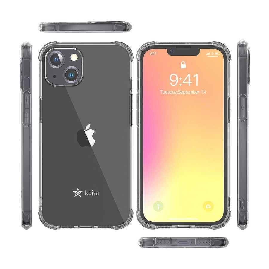Apple iPhone 13 Kılıf Kajsa Transparent Kapak