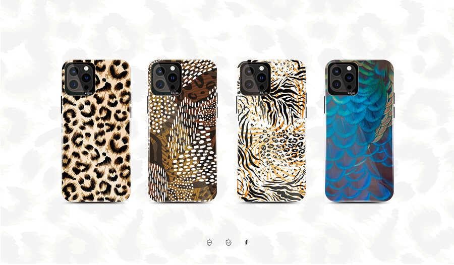 Apple iPhone 13 Kılıf Kajsa Wild Kapak