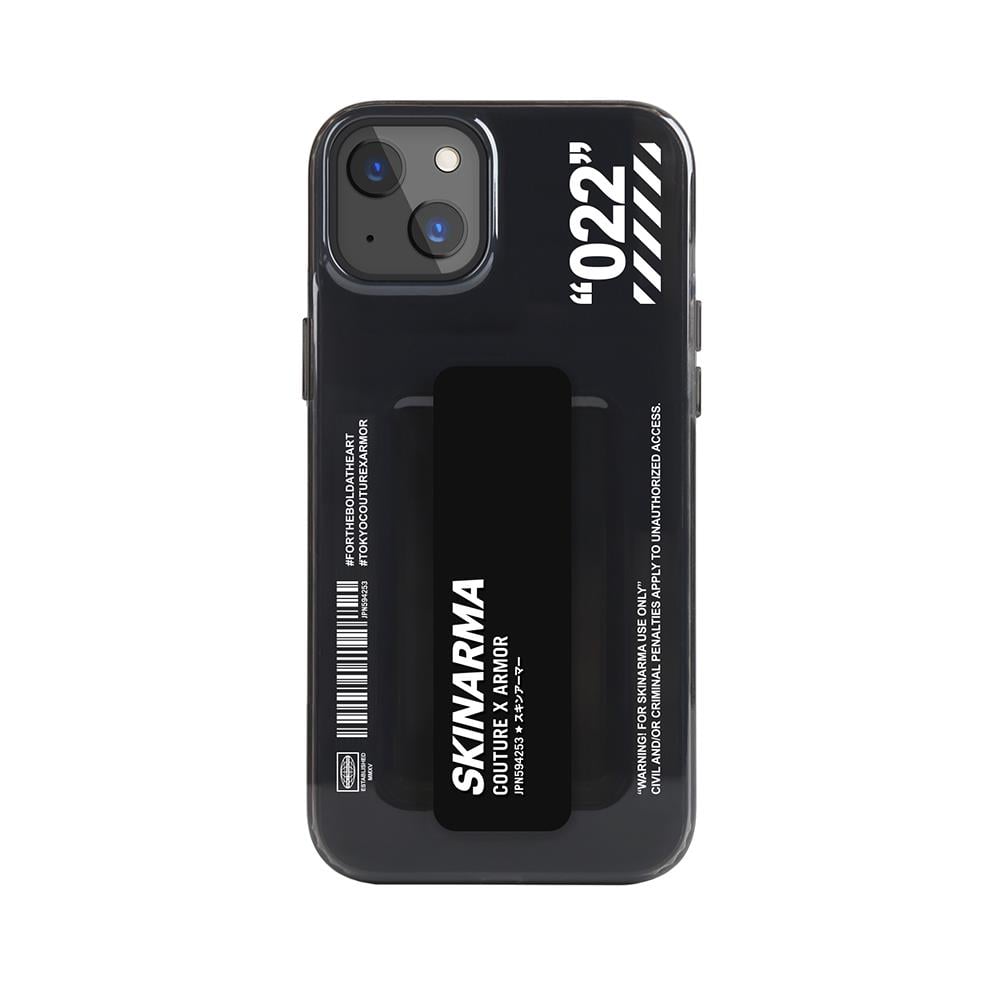Apple iPhone 13 Kılıf Skinarma Şeffaf Desenli Kaze Kapak