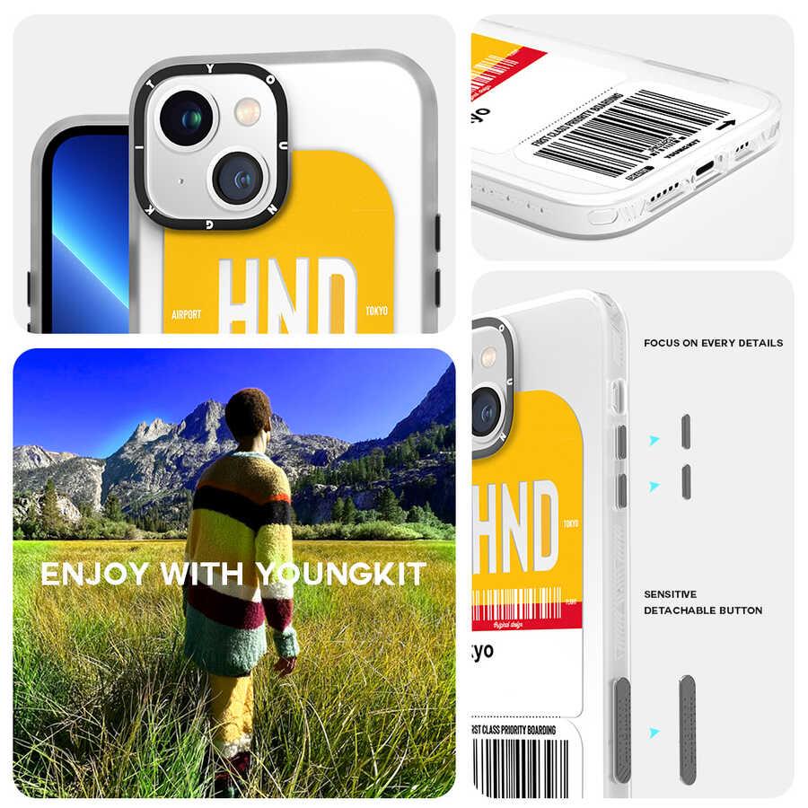 Apple iPhone 13 Kılıf YoungKit Any Time Trip Serisi Kapak
