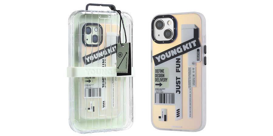 Apple iPhone 13 Kılıf YoungKit Fashion Culture Time Serisi Kapak