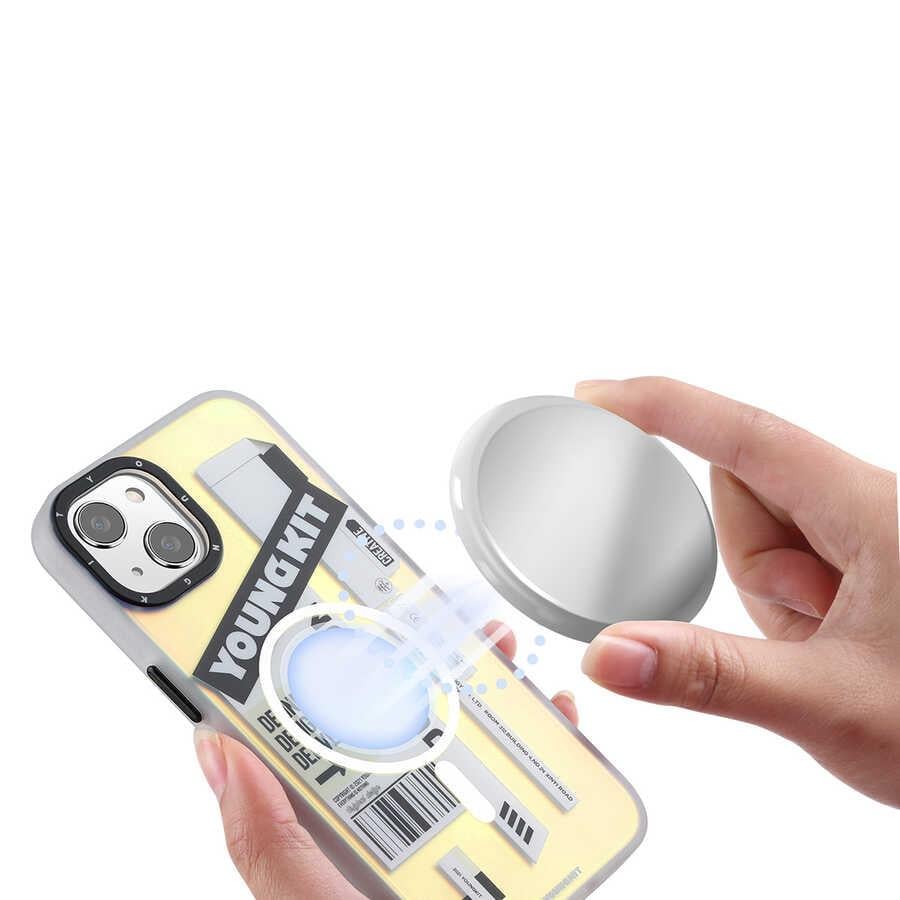 Apple iPhone 13 Kılıf YoungKit Fashion Culture Time Serisi Kapak