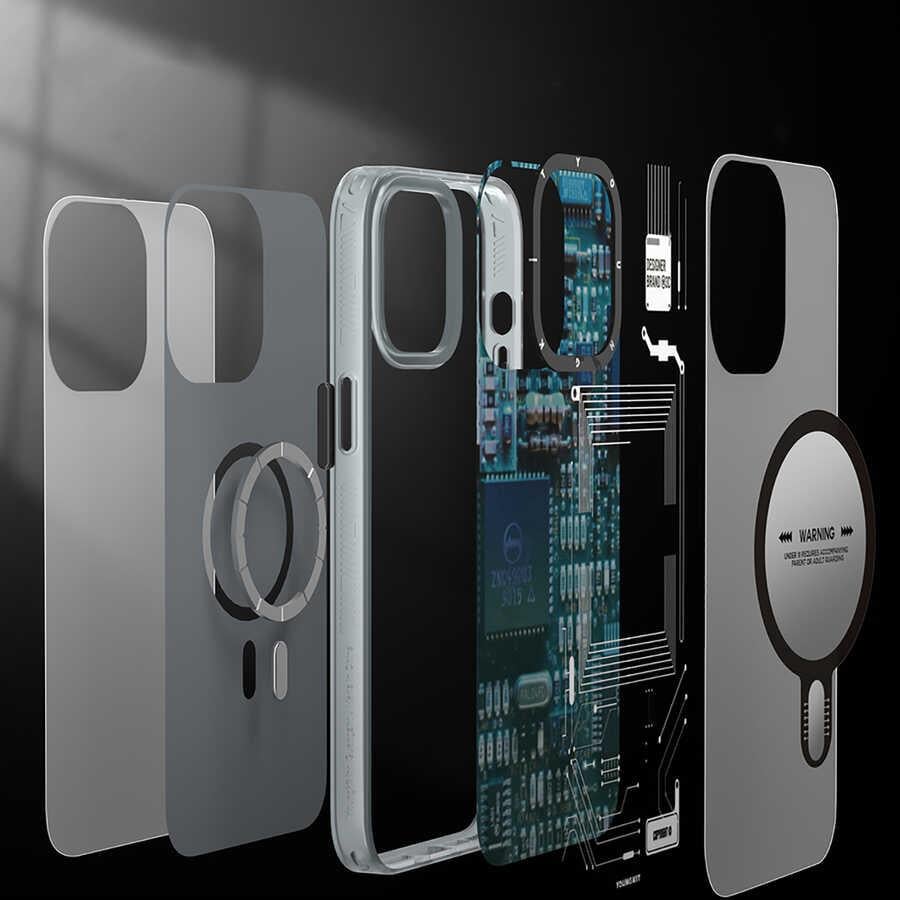 Apple iPhone 13 Kılıf YoungKit Technology Serisi Kapak