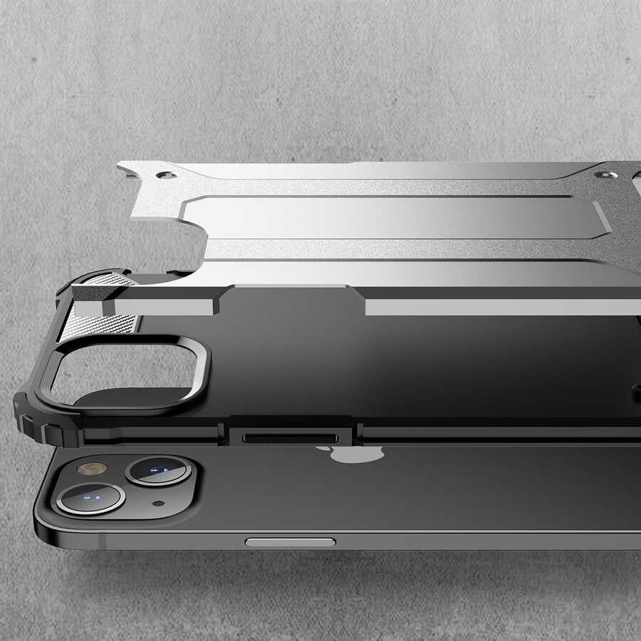Apple iPhone 13 Kılıf Zore Crash Silikon Kapak