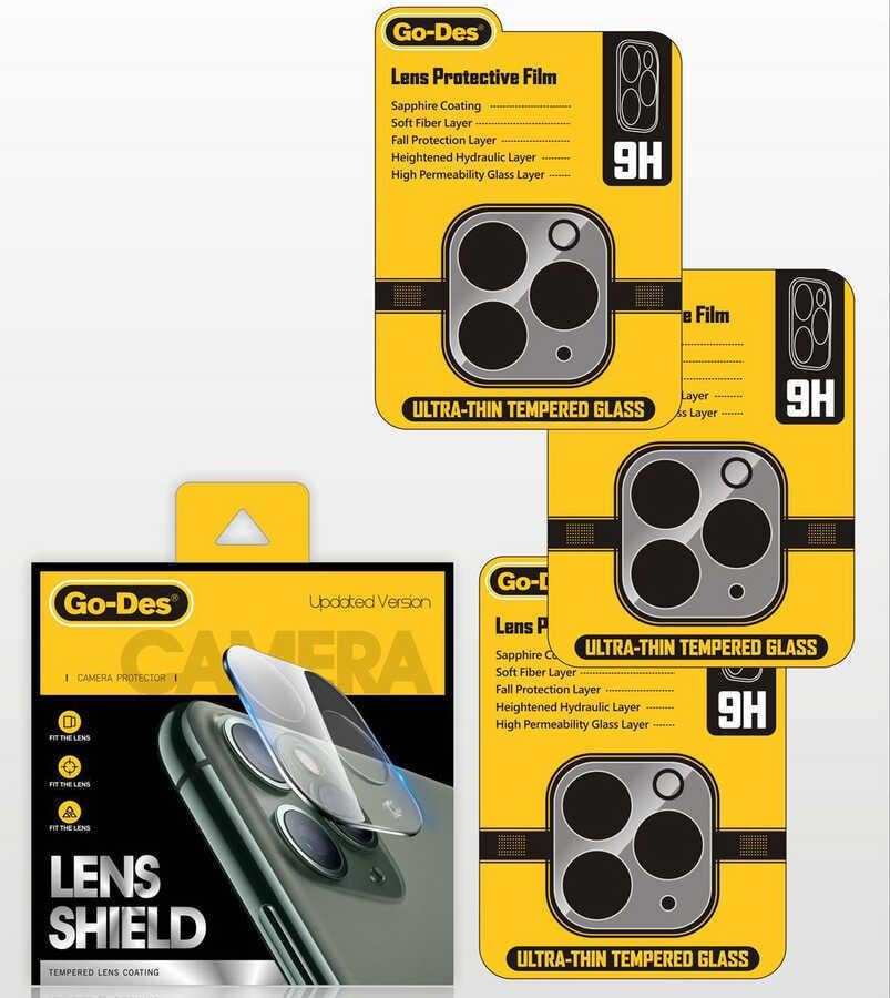 Apple iPhone 13 Mini Go Des Lens Shield Kamera Lens Koruyucu