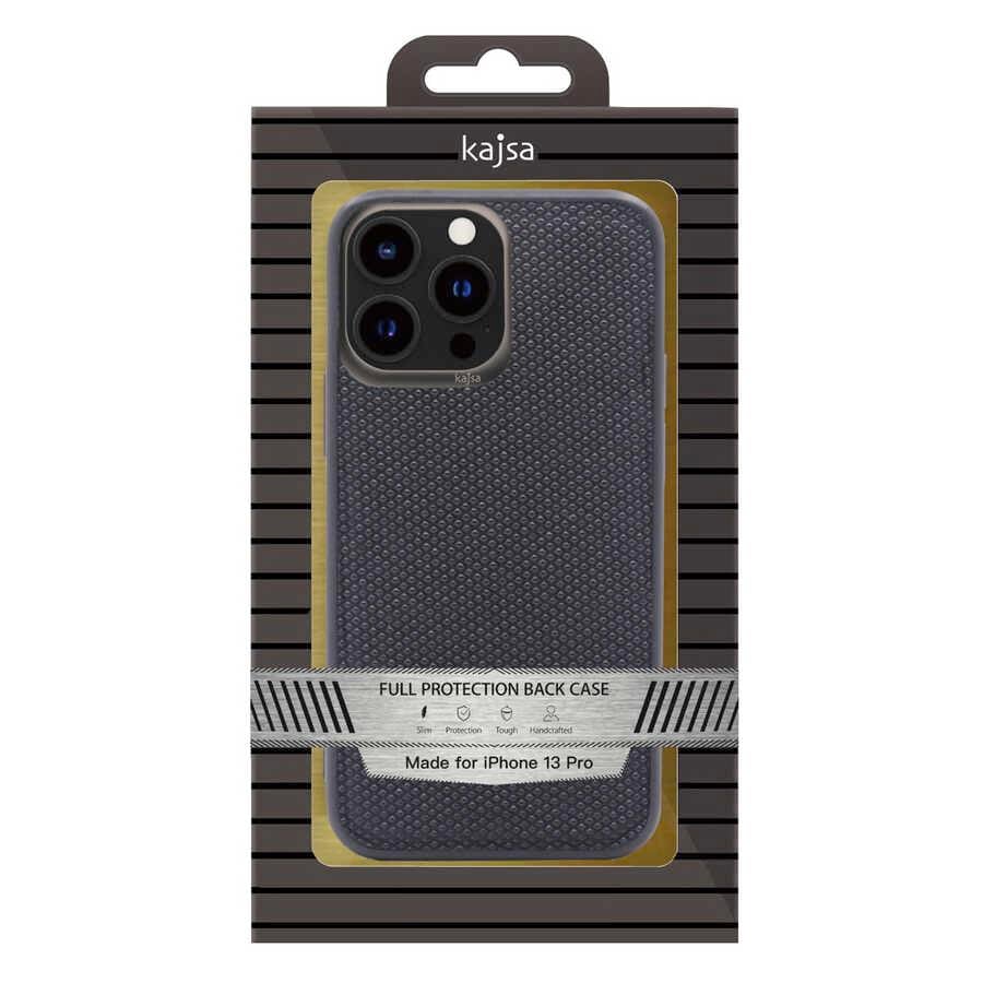 Apple iPhone 13 Pro Kılıf Kajsa Preppie Serisi Dark Kapak