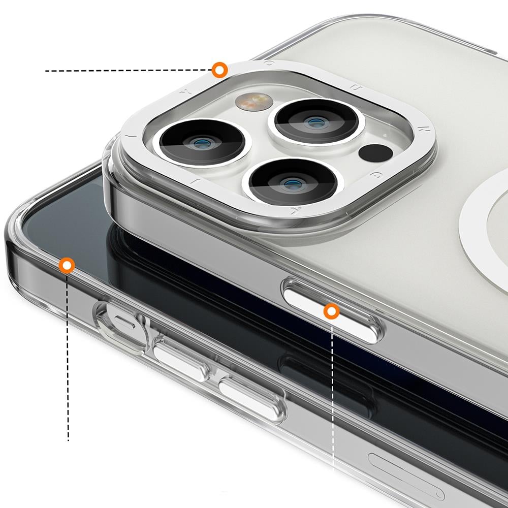 Apple iPhone 13 Pro Kılıf Magsafe Şarj Özellikli Youngkit Coloured Glaze Serisi Kapak
