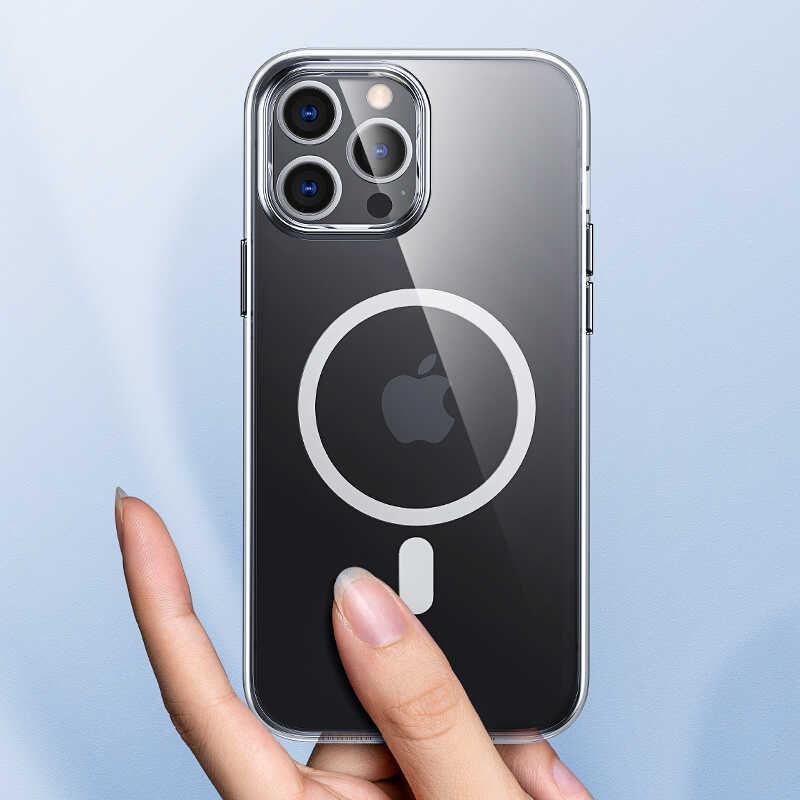 Apple iPhone 13 Pro Max Kılıf Benks ​​​​​​Crystal Series With Magnetic Clear Kapak