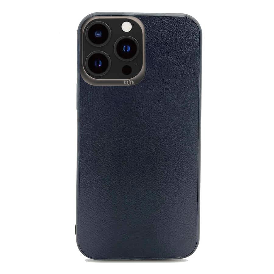 Apple iPhone 13 Pro Max Kılıf ​Kajsa Luxe Collection Hakiki Deri Kapak