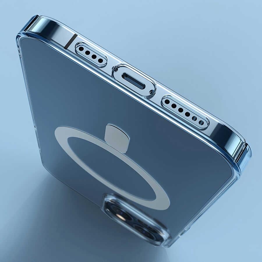 Apple iPhone 13 Pro Max Kılıf Wiwu Magnetic Crystal Kapak