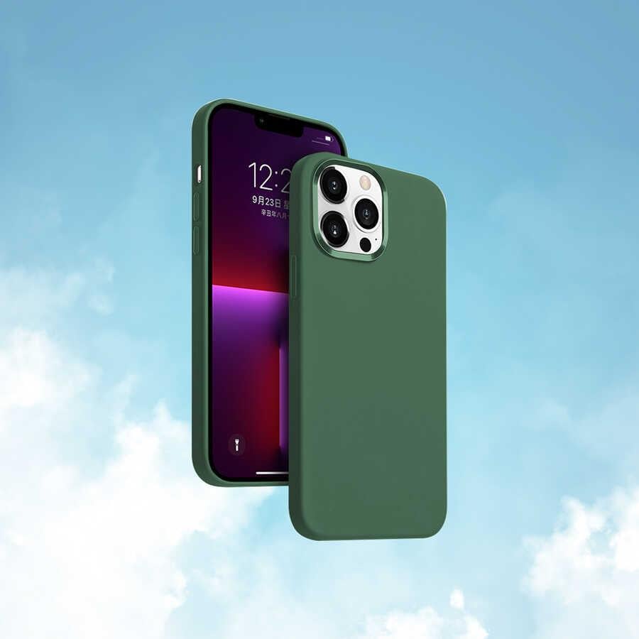 Apple iPhone 13 Pro Max Kılıf Wiwu Magsafe Magnetic Silikon Kapak