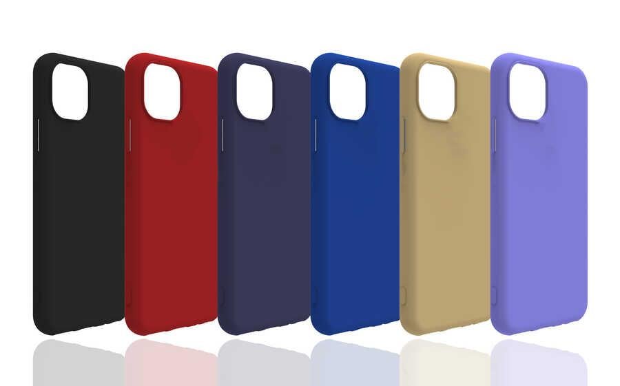 Apple iPhone 13 Pro Max Kılıf Zore Biye Silikon