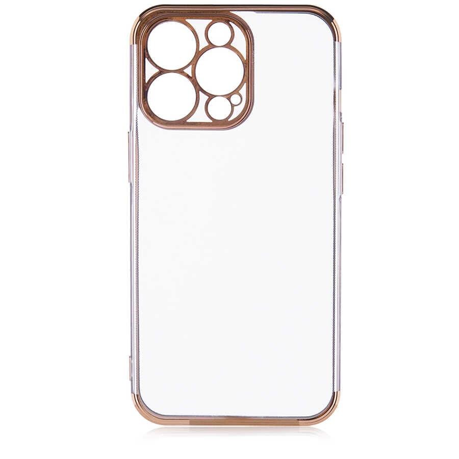 Apple iPhone 13 Pro Max Kılıf Zore Dört Köşeli Lazer Silikon Kapak