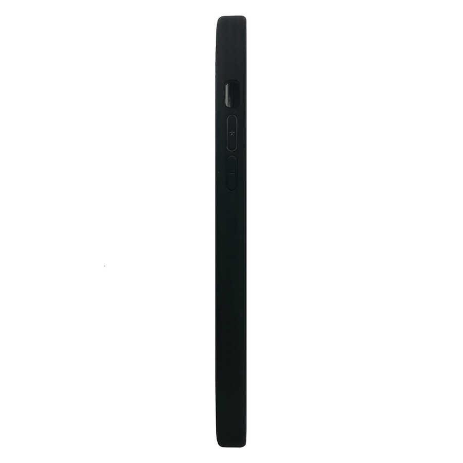 Apple iPhone 14 Kılıf Soft Deri Metal Kamera Çerçeveli ​Kajsa Litchi Kapak