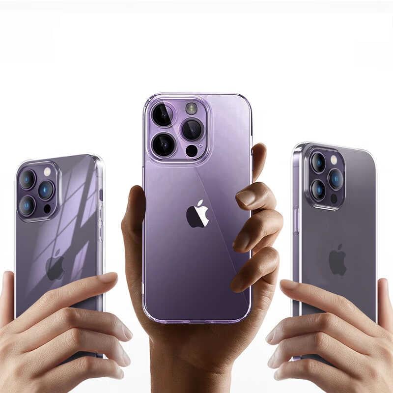 Apple iPhone 14 Plus Kılıf Şeffaf Airbag Tasarımlı ​​​​​Wiwu ZCC-108 Concise Serisi Kapak