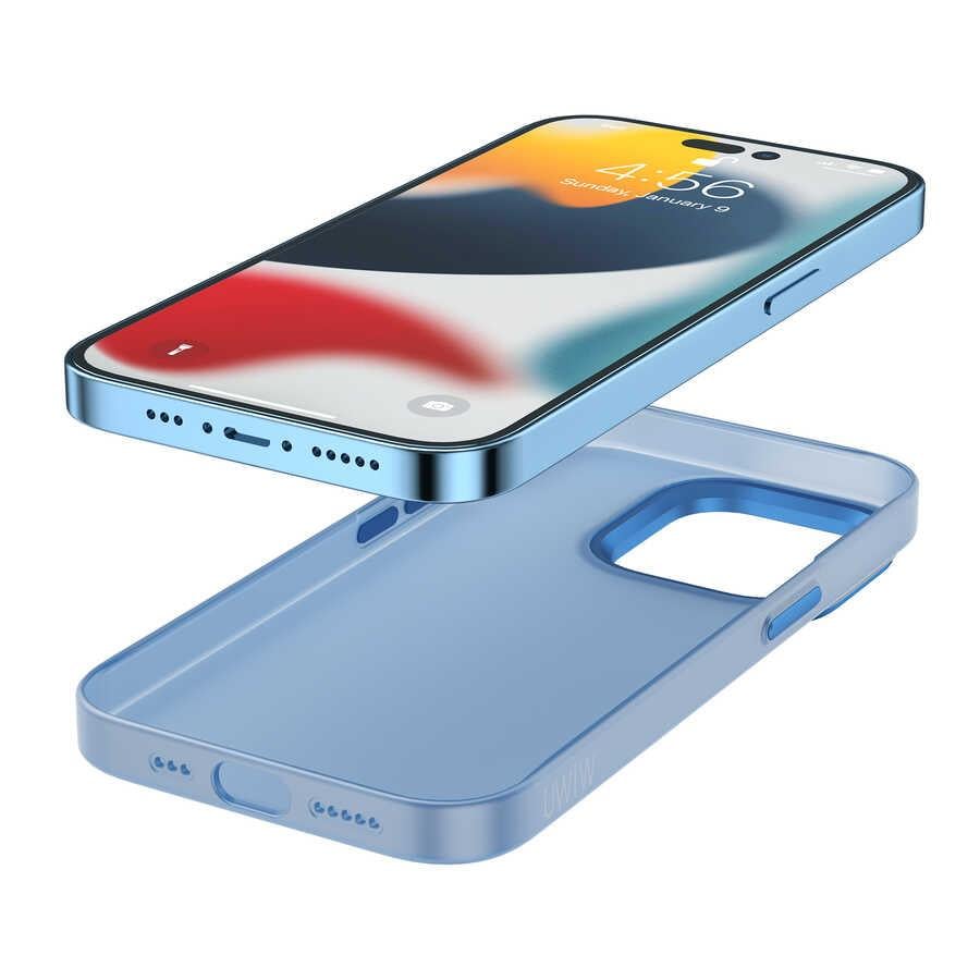 Apple iPhone 14 Plus Wiwu Frosted Magnetic Buzlu Sert PC Kapak