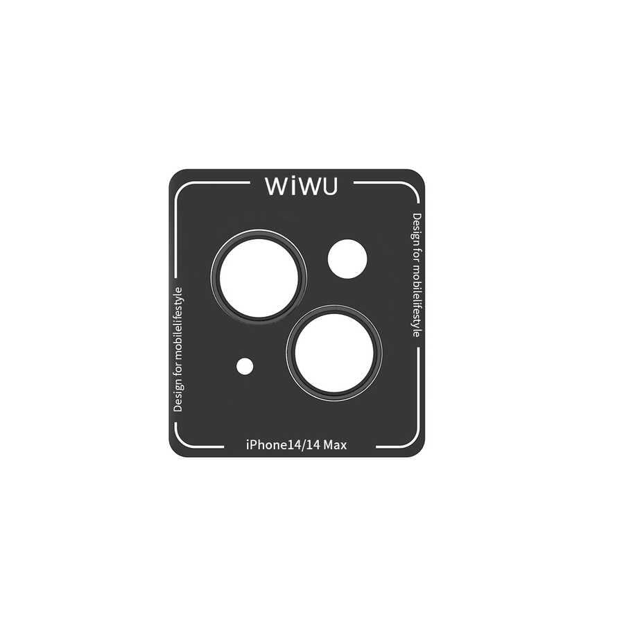 Apple iPhone 14 ​​​Plus Wiwu Lens Guard Metal Kamera Lens Koruyucu