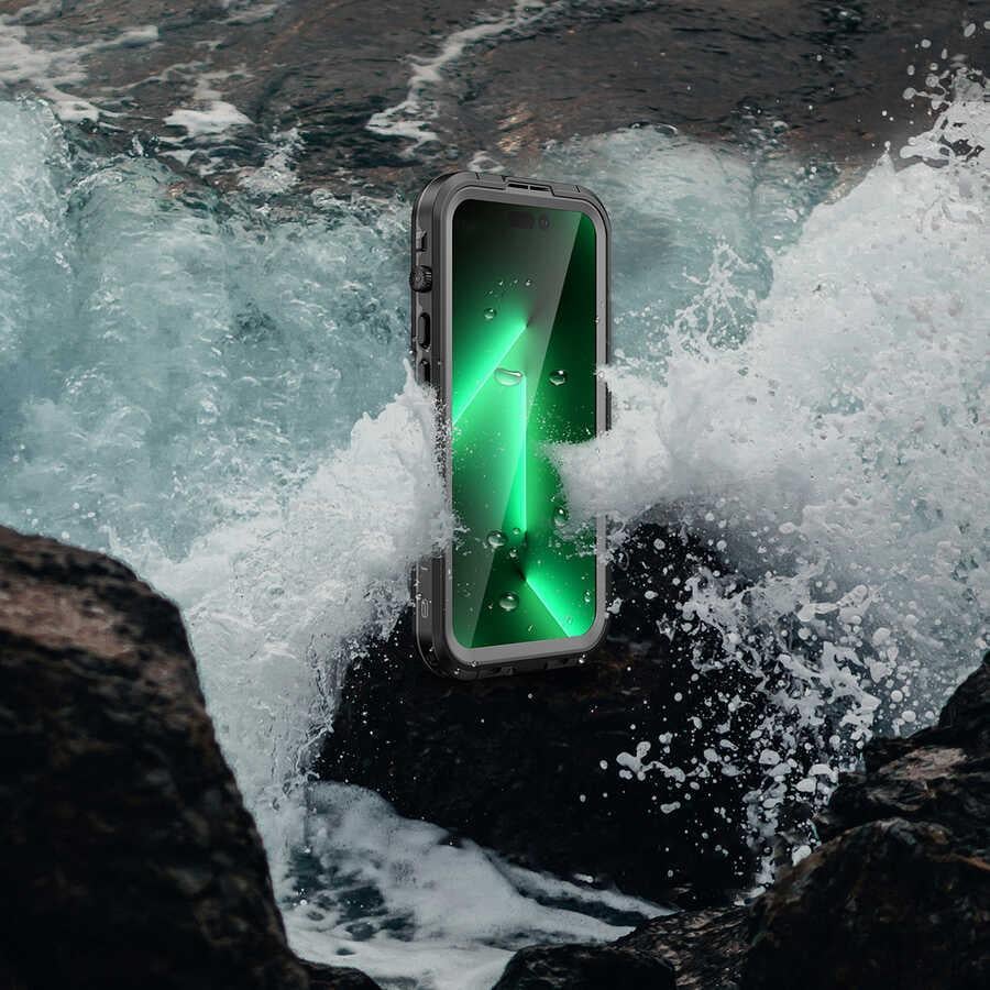 Apple iPhone 14 Pro Kılıf 1-1 Su Geçirmez Kılıf