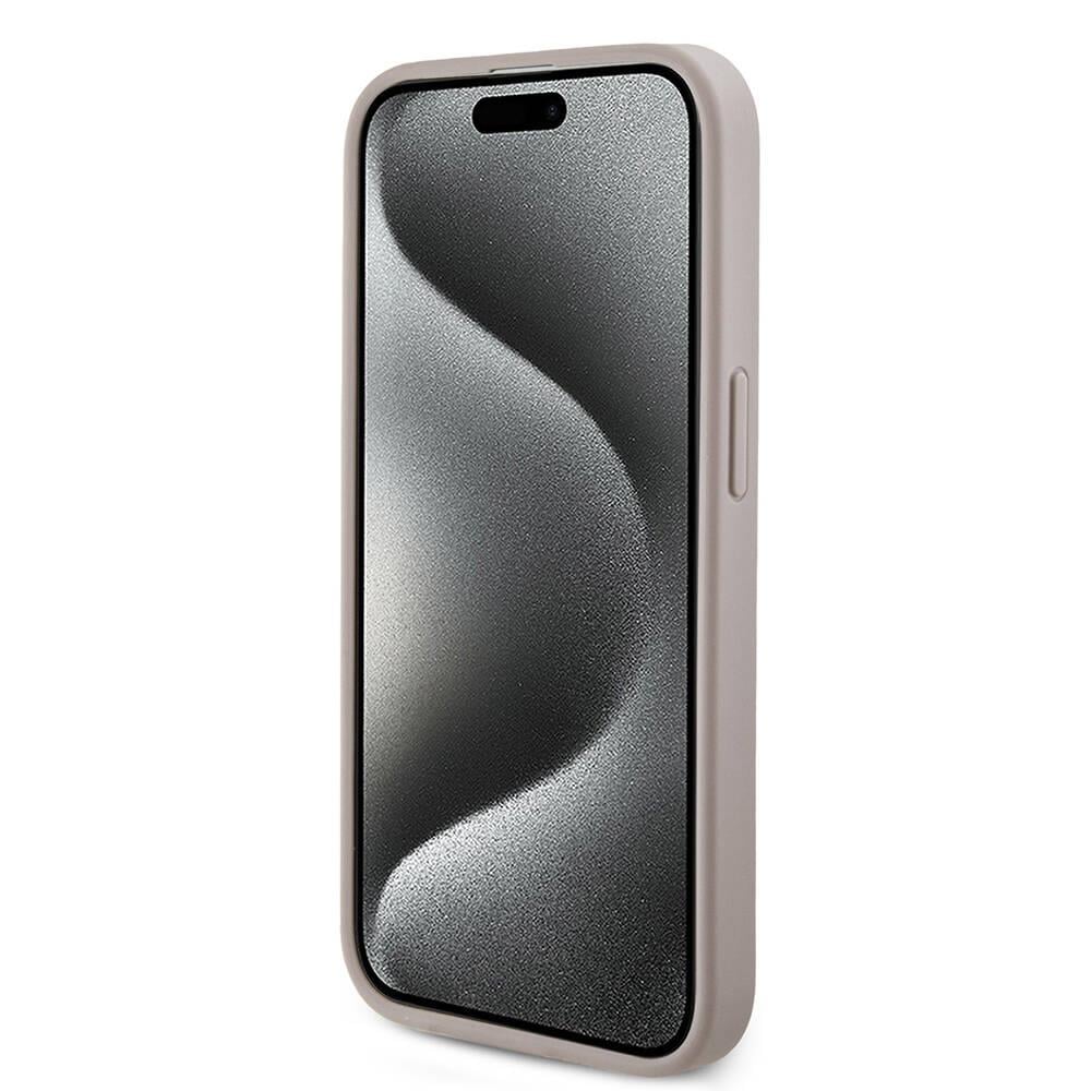 Apple iPhone 14 Pro Kılıf Guess Orjinal Lisanslı Magsafe Şarj Özellikli 4G Desenli Yazı Logolu Kapak
