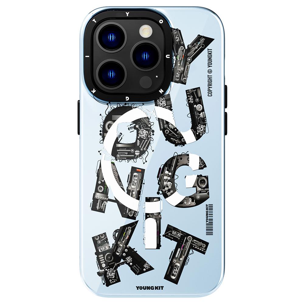 Apple iPhone 14 Pro Kılıf Magsafe Şarj Özellikli Benks Casebang Calligraphy Joy Kapak