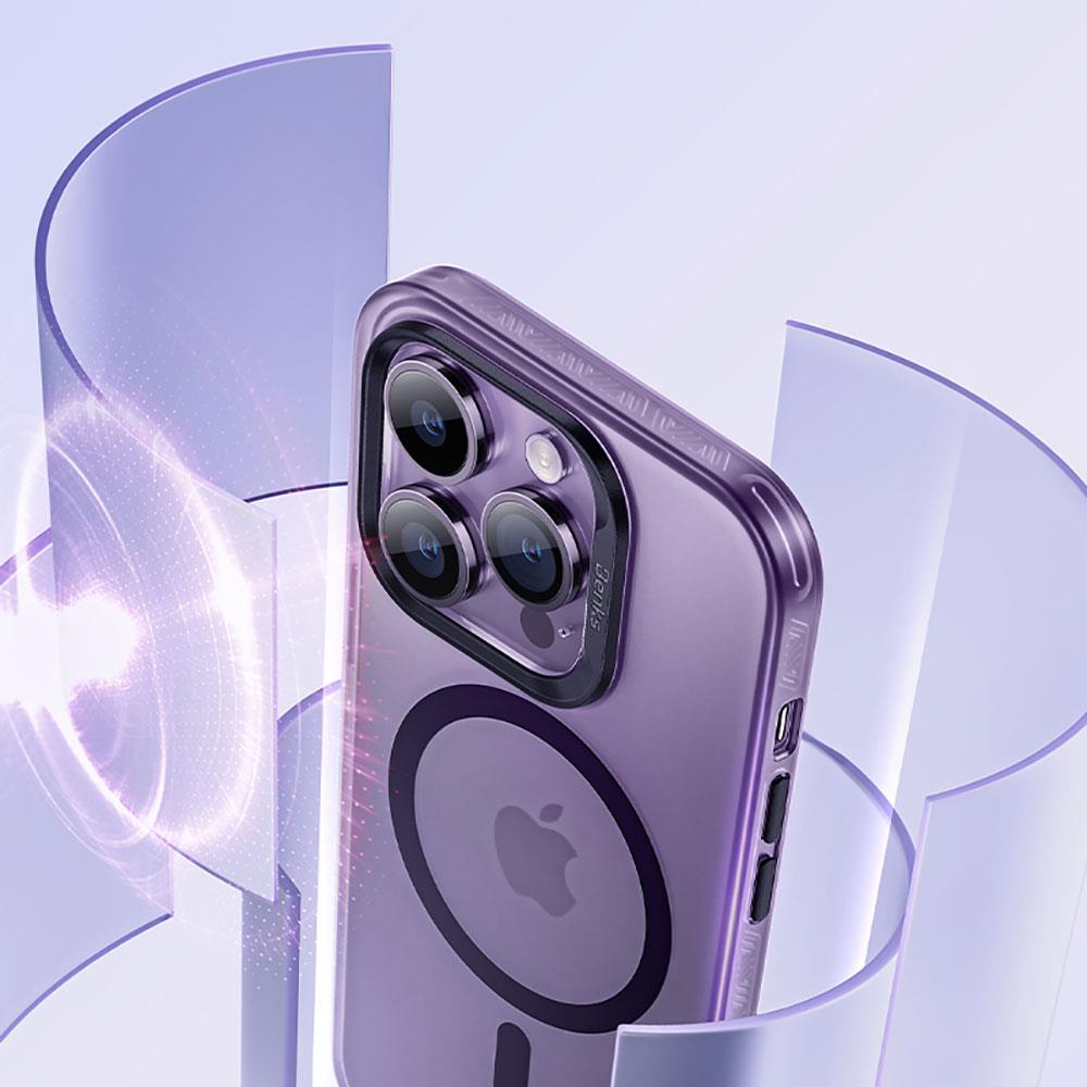 Apple iPhone 14 Pro Kılıf Magsafe Şarj Özellikli Benks Lucid Armor Kapak