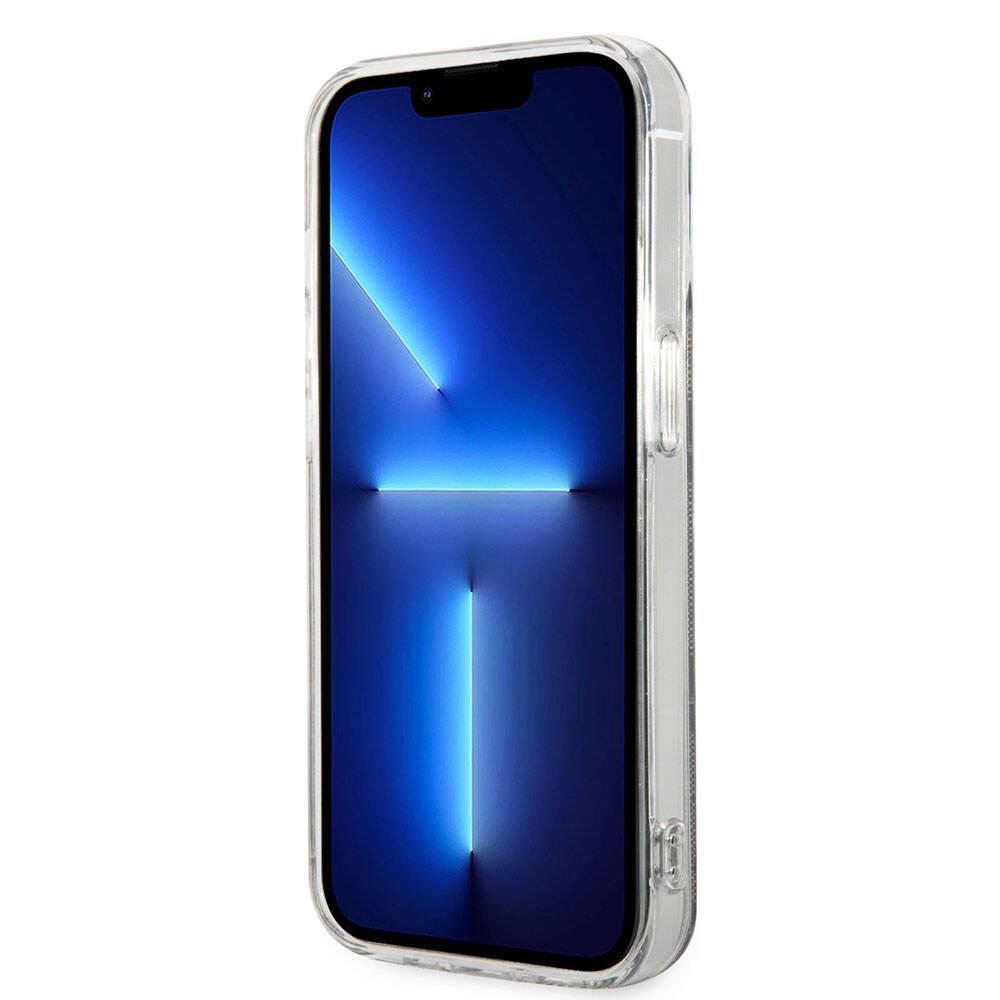 Apple iPhone 14 Pro Max Kılıf Guess Orjinal Lisanslı Magsafe Şarj Özellikli Yazı Logolu 4G Desenli Kapak