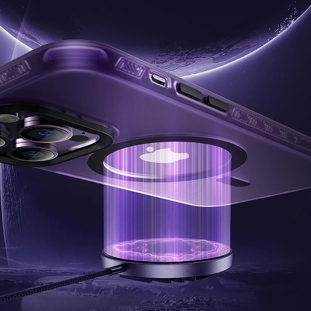 Apple iPhone 14 Pro Max Kılıf Magsafe Şarj Özellikli Benks Lucid Armor Kapak