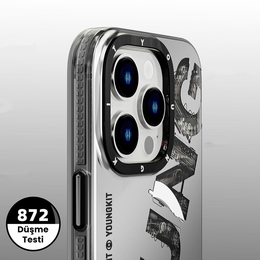 Apple iPhone 14 Pro Max Kılıf Magsafe Şarj Özellikli Youngkit Jane Sand Serisi Kapak