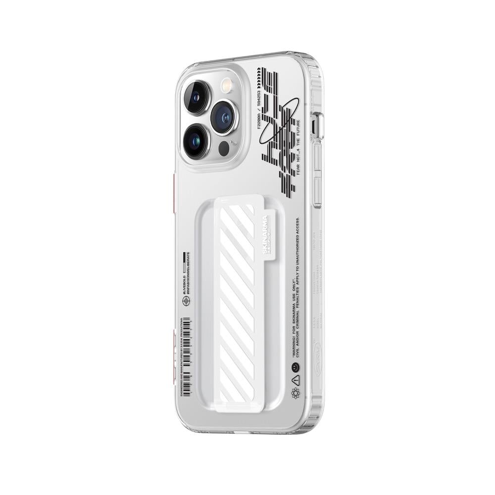 Apple iPhone 14 Pro Max Kılıf SkinArma Şeffaf Desenli Kaze Kapak