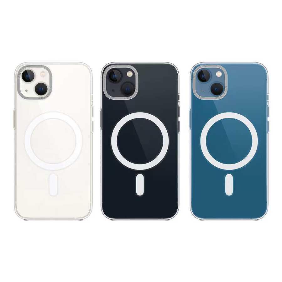 Apple iPhone 14 Pro Max Kılıf Wiwu MCC-102 Magnetic Crystal Sert PC Kapak