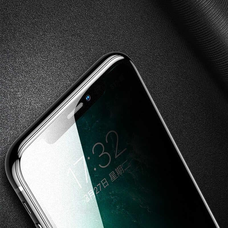 Apple iPhone 14 Pro Max Zore Anti-Dust Privacy Temperli Ekran Koruyucu