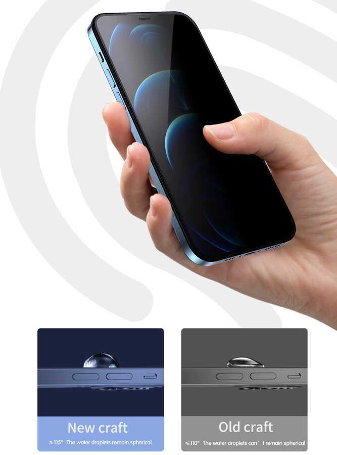Apple iPhone 14 Pro Wiwu iPrivacy HD Anti-Peep Ekran Koruyucu